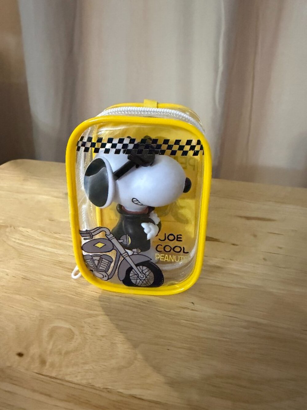 Joe Cool Peanuts Chase Case Mystery Pouch